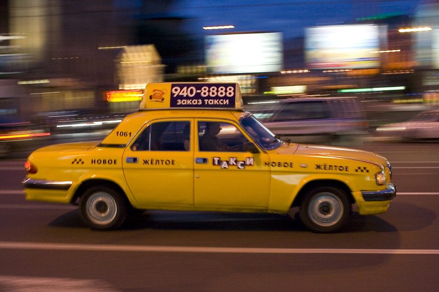 История московского такси